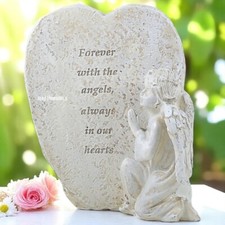 Memorial Angel Ornament Heart