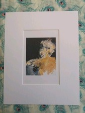 MOUNTED PRINT PAGE ART EXTRACT