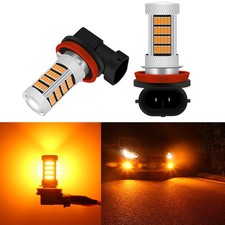 2X H11 Front Fog Lights LED 92