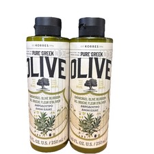 2x Korres Shower Gel Olive