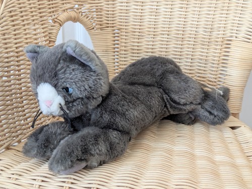 Ikea minnen katt grey cat - ikea,