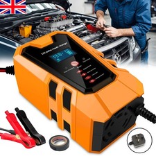 Car Battery Charger 12V Fast Charger Automatic Smart Pulse Repair AGM/GEL 6A