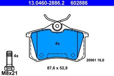 REAR BRAKE PAD SET DISC BRAKE