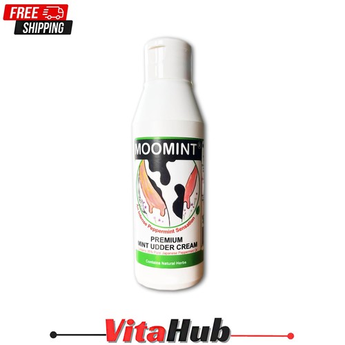 Udder mint cream - with, pure