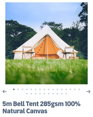 Bell tent double - bell,