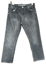 CROSSHATCH Men's Blue Series 55 Jeans Trousers W36R