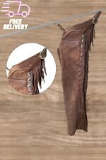 Handmade Leather Chaps Western