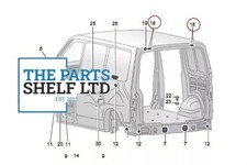 VW TRANSPORTER T5 T6 - REAR