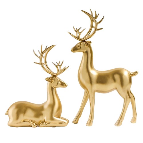 Deer statue resin animal - statue,