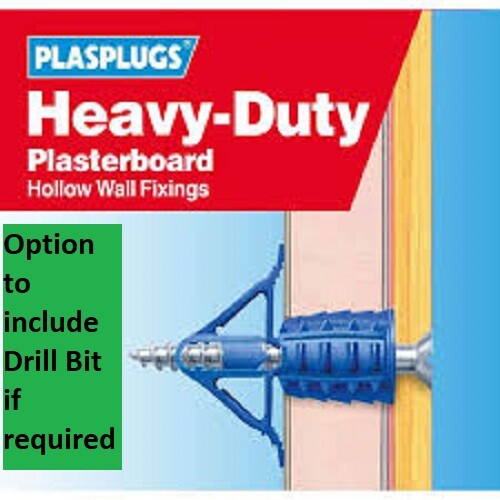 Plasterboard fixings plugs - plasterboard,
