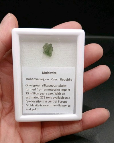 Moldavite crystal czech - crystal,