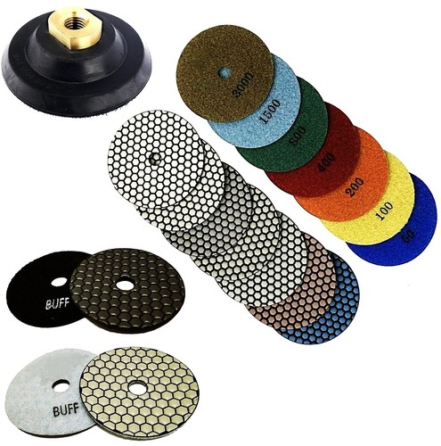 Inch diamond polishing pads - 5,