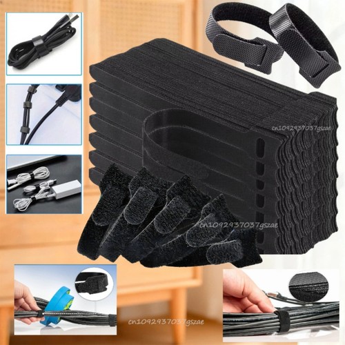 100x reusable ties velcros - reusable,