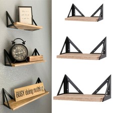 Retro Carbonized Floating Wall