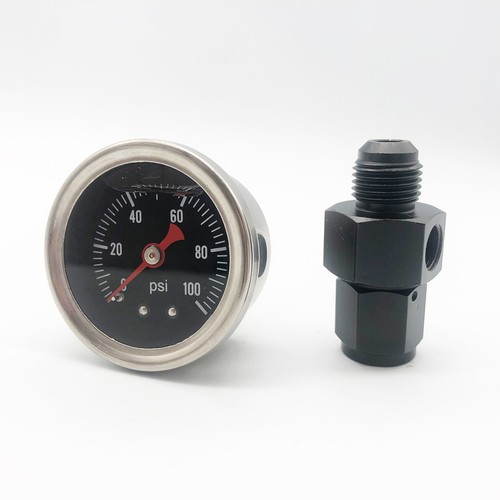 Liquid oil pressure - oil, gauge