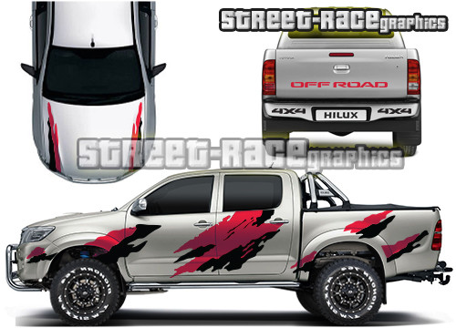 Toyota hilux 019 - side, cab