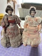 Pair Of Lovely Porcelain Dolls