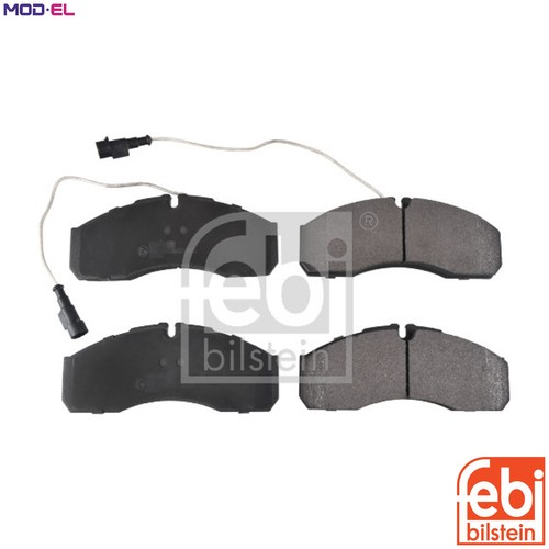 Brake pad set - pad,