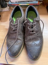 *RARE* CALLOWAY BROGUES MENS SPIKELESS GOLF SHOES SIZE 9/43 LEATHER (P6)