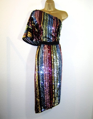 Beautiful sequin one shoulder - sequin,