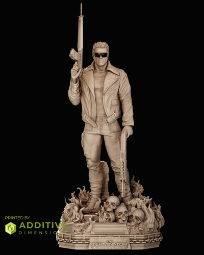 The terminator t800 fan art - terminator,
