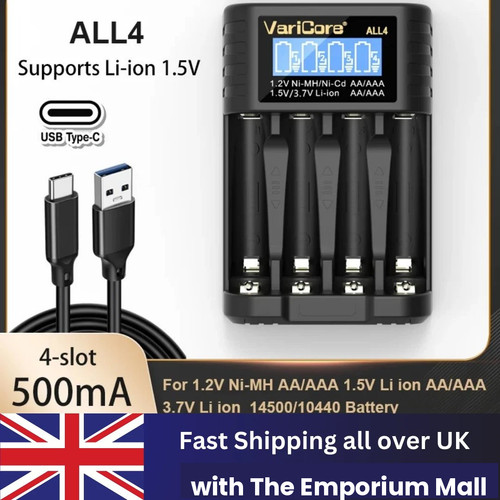 Slots lcd fast battery - 4,