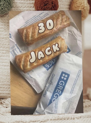 Greggs sausage roll - sausage,