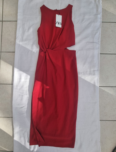 Zara red women cut - zara,