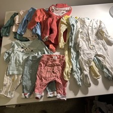M&S Up To 1 Month Clothes Bundle 12 Items