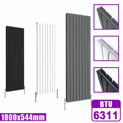 Designer flat panel radiator - flat,