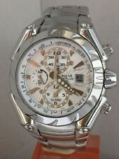 Pulsar By Seiko Men’s Alarm Chronograph Stainless Steel Bracelet WatchYM62-X159