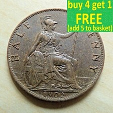 King Edward VII Half-Penny