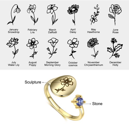 Custom birthflower - custom,