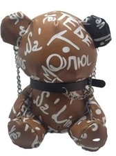 TEDDY BEAR GRAFFITI STYLE CROSSBODY SHOULDER BAG WOMENS FASHION