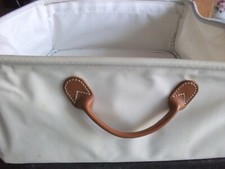 Lazzari  drawer A, White, Kids Storage nylon container/box 13.5h x 31w x 33d cm