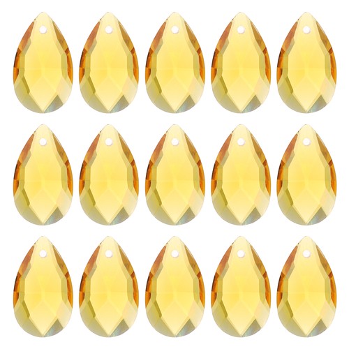 Glass pendants teardrop - glass,