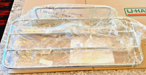 Chrome luggage rack - mg,