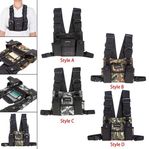 Radio chest harness holder - radio,