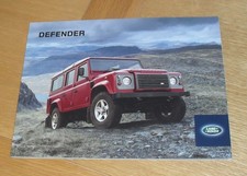 Land Rover Defender Brochure 2012-2013 90 110 130 Station Wagon Hard Top Pick Up