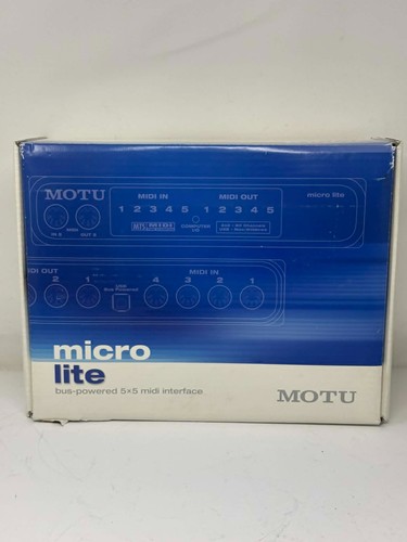 Motu micro lite bus powered - motu,