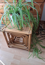 Vintage Retro Bamboo Rattan