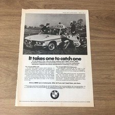 GUNS27 MAGAZINE ADVERT 12X9 THE 110 MPH BMW R75/5 MOTORCYCLE