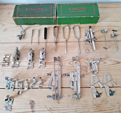 Vintage antique singer sewing - singer,