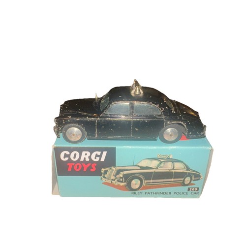 Corgi toys 209 riley - corgi,