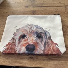 Dog Pouch Zipped Makeup Crafts