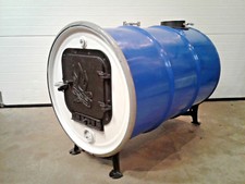 55 Gallon Metal Drum Wood