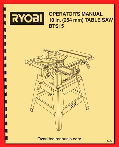 Ryobi bts15 circular - ryobi , 10"