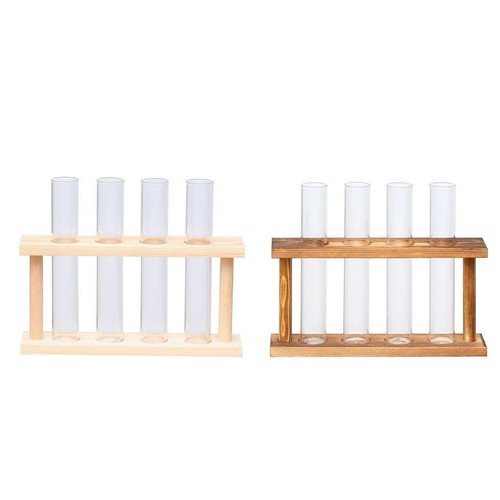 Pcs glass test tube vases - pcs,