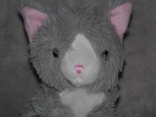Sainsburys grey cat soft toy