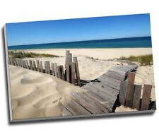 BEACH SEASIDE Canvas Print Wall Art 24x36"